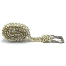 Handcrafted Classic Freshwater Pearl Buckled Belt Unique Giftware
