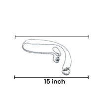 Classic Heart Pendant Necklace Classic White Stone – Elegant Everyday Fashion Jewelry - Necklace