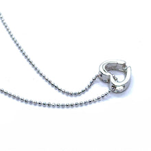 Classic Heart Pendant Necklace Classic White Stone – Elegant Everyday Fashion Jewelry - Necklace