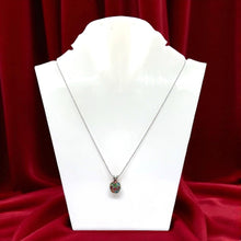 Colorful Rhinestone Ball Pendant Beaded Chain Necklace – Vibrant Sparkle Fashion Accessory - Necklace