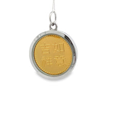 Year of the Dragon Tri-Dhatu Pendant – Handcrafted Chinese Zodiac Talisman in Gold, Silver & Copper for Power, Luck & Celestial Energy Gift