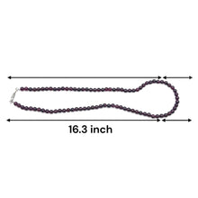 Elegance Garnet Natural Handmade Plain Ball Gemstone Beaded 16.3’’ Necklace Jewelry - Necklace