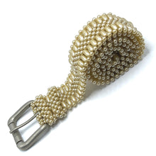 Handmade Freshwater Pearl Belt Box Style Buckled Belt Unique Giftware