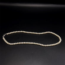 Natural Freshwater Pearl 6mm White Round 17’’ Elegant Bridal Necklace for Purity and New Beginnings - Necklace