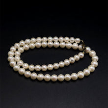Natural Freshwater Pearl 7mm White Color 16.7’’ Wedding Necklace Jewelry - Necklace