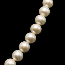 Natural Freshwater Pearl 7mm White Round Necklace 16.6’’ Elegant Necklace for Soft Feminine Energy - Necklace