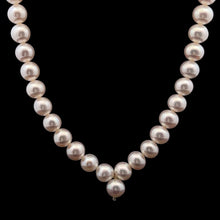 Natural Freshwater Pearl 7mm White Round Necklace 32’’ Elegant Look Jewelry for Balance and Soft Radiance - Necklace