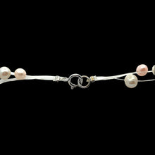 Fresh Water Pearl Round Plain June Gemstone Necklace