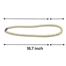 Pearl Classic Cream Color Necklace June Birthstone
