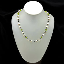Pearl Elegant Gemstone Station Style Necklace