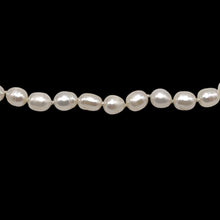 Freshwater Smooth Pearl 8mm Button Plain Chic Necklace | 15.6 Inch June Birthstone Modern Jewelry - Necklace