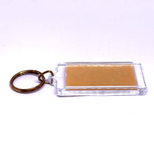 Ganesh Premium Gold Keychain Laser Engraved in 24K Gold Foil Devotional Charm - Keychain