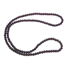Garnet Natural Handmade Ball Plain Gemstone Beaded 28.8” Necklace Jewelry - Necklace