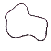 Garnet Natural Handmade Ball Plain Gemstone Beaded 28.8” Necklace Jewelry - Necklace