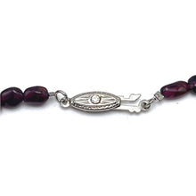 Garnet Natural Handmade Plain Smooth Nugget Gemstone Beaded 15.7’’ Necklace Jewelry - Necklace