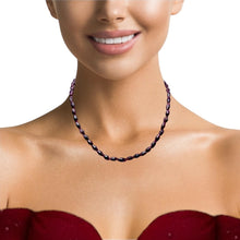 Garnet Natural Handmade Smooth Plain Dholki Gemstone Beaded 16.4’’ Necklace Jewelry - Necklace