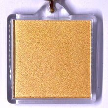 Goddess Lakshmi 24K Gold Foil Lakshmi Prosperity Laser Engraved Keychain Wealth Charm - Keychain
