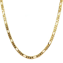Gold Plated Chain Classic Figaro Style Necklace Jewelry - Necklace