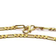Gold Plated Chain Classic Figaro Style Necklace Jewelry - Necklace