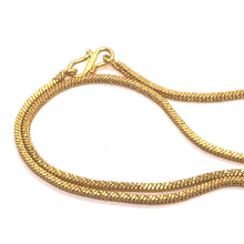 Snake Chain Gold Plated Necklace Jewelry - Necklace