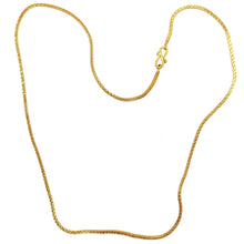 Gold Plated Chain Snake Unique Necklace Jewelry - Necklace