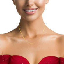 Gold Plated Chic Beaded Chain Necklace Jewelry - Necklace