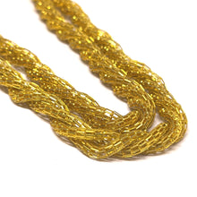 Gold Tone Fashion Twisted Necklace Stylish Elegant – Trendy Statement Jewelry for Special Occasions - Necklace