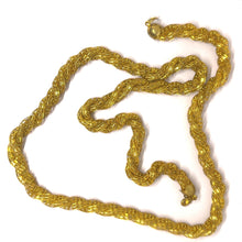 Gold Tone Fashion Twisted Necklace Stylish Elegant – Trendy Statement Jewelry for Special Occasions - Necklace