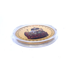 Govind Dev Ji 24K Gold Plated God Coin – Spiritual Swiss Made Token of Devotion Strength & Grace - Coins