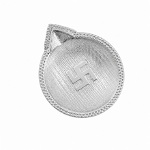 Handcrafted 999 Silver Deepak Oil Lamp 8 Gram | Diya Prayer Temple Gift - Lamp