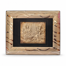 Handcrafted 999 Silver Ganesh Laxmi Frame | Religious Auspicious Decor Gift