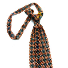 Handcrafted Argyle Pattern Pearl Neck Tie Collection