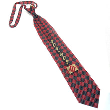 Handcrafted Argyle Pattern Pearl Tie One of a Kind Necktie