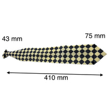 Handcrafted Argyle Pattern Pearl Tie Timeless and Refined