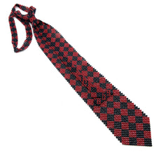 Handcrafted Argyle Pattern Pearl Tie Timeless Unique Collection
