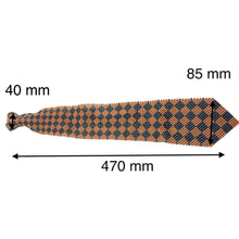 Handcrafted Argyle Pattern Pearl Tie Timeless Unique Necktie