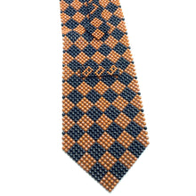Handcrafted Argyle Pattern Pearl Tie Timeless Unique Necktie
