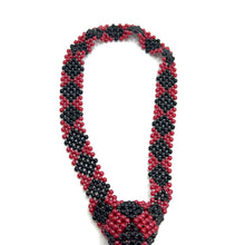 Handcrafted Argyle Pattern Pearl Tie Unique Necktie