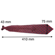 Handcrafted Argyle Pattern Pearl Tie Unique Neckwear