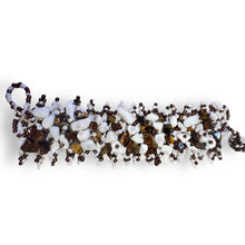 Handmade Bracelet Howlite and Jasper Beaded 7 Inch Hand Jewelry