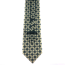 Handcrafted Circle Pattern Pearl Tie Timeless Circular Elegance