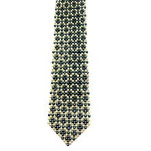 Handcrafted Circle Pattern Pearl Tie Timeless Circular Elegance