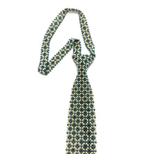 Handcrafted Circle Pattern Pearl Tie Timeless Circular Elegance