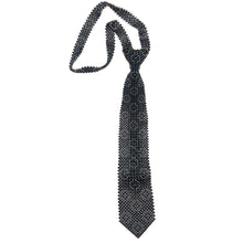 Handcrafted Dark Green Polka Dot Pattern Pearl Tie Playful and Stylish