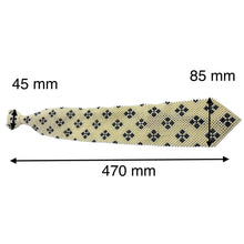 Handcrafted Diamond Pattern Pearl Tie Elegant Timeless Necktie