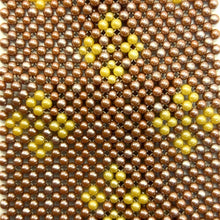 Handcrafted Diamond Pattern Pearl Tie Elegant Timeless Neckwear