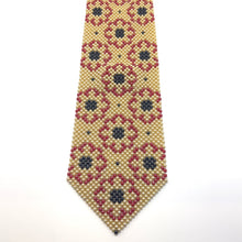 Handcrafted Floral Shaped Pearl Tie Exquisite Botanical Charm