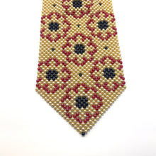 Handcrafted Floral Shaped Pearl Tie Exquisite Botanical Charm