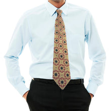 Handcrafted Floral Shaped Pearl Tie Exquisite Botanical Charm