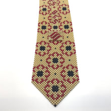 Handcrafted Floral Shaped Pearl Tie Exquisite Botanical Charm